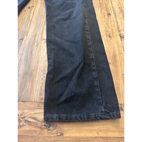 Levi’s 505 Men’s Black Jeans Size 38x32 Pants Straight Leg Classic Fit - Picture 3 of 16